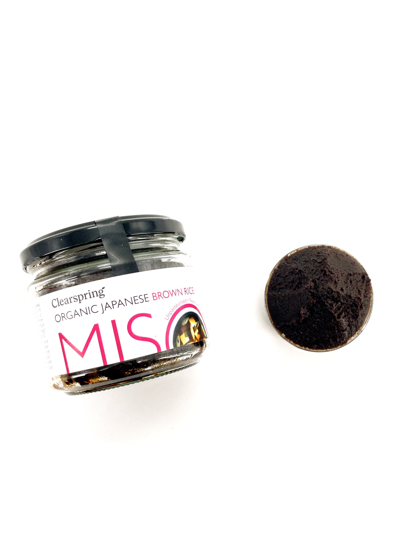 Nama Genmai Miso – Biologische ongepasteuriseerde volkorenrijstmiso – 300 g – Clearspring