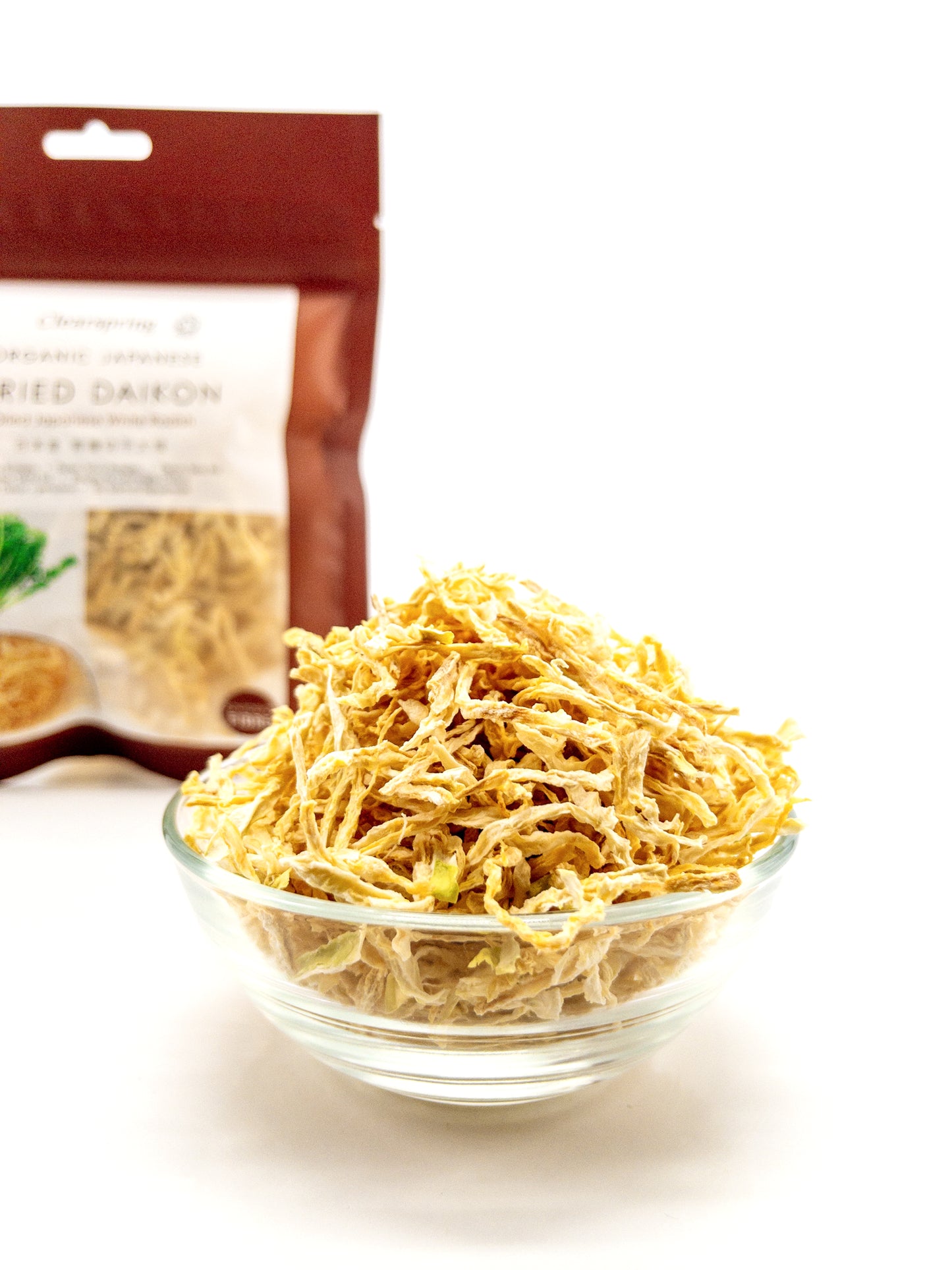Sengiri Daikon – Biologische geraspte en gedroogde daikonradijs – 30 g – Clearspring