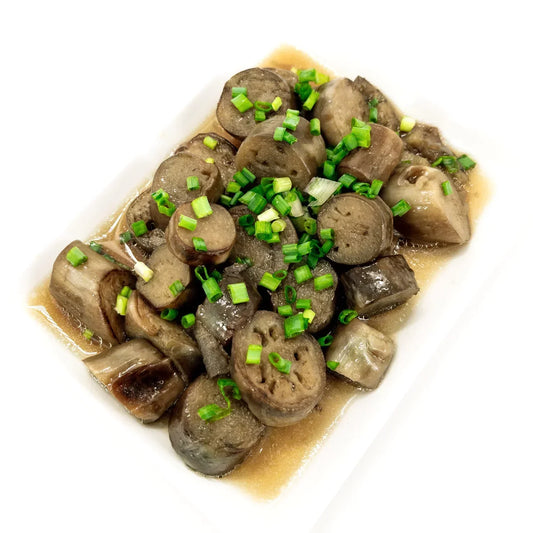 Nasu Agebitashi - aubergines frites marinées au dashi