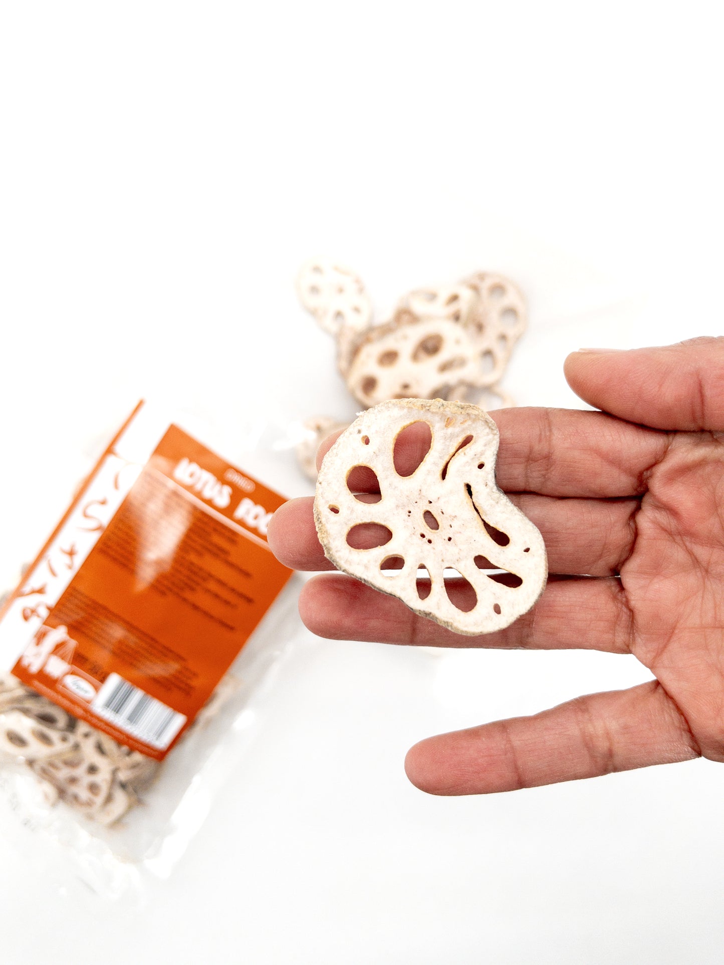 Hoshi renkon – Gedroogde lotuswortel in plakjes – 50 g – Terrasana