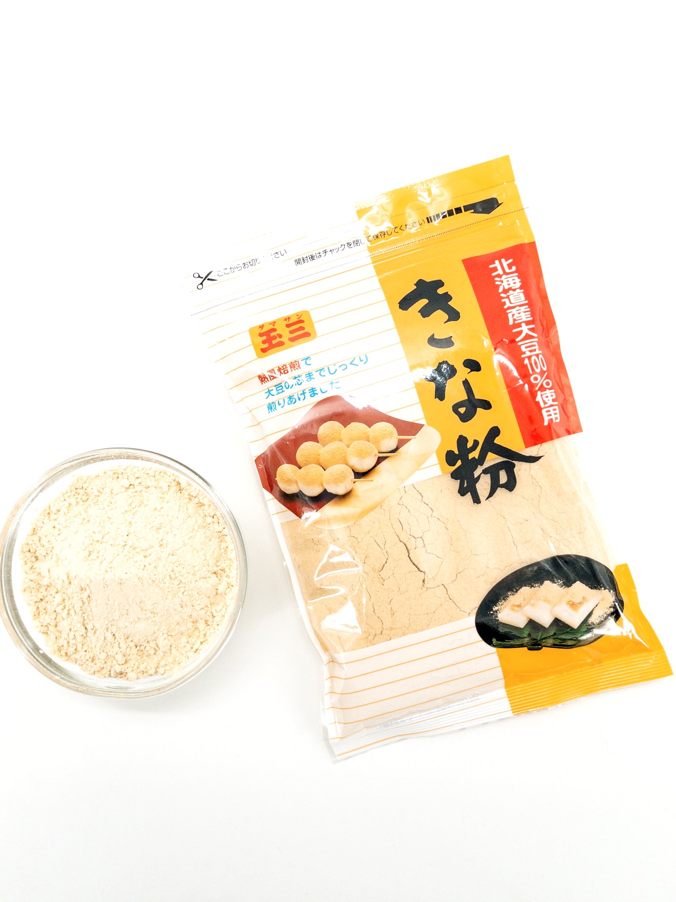 Kinako – Geroosterde sojameel - 170 g - Kawamitsu