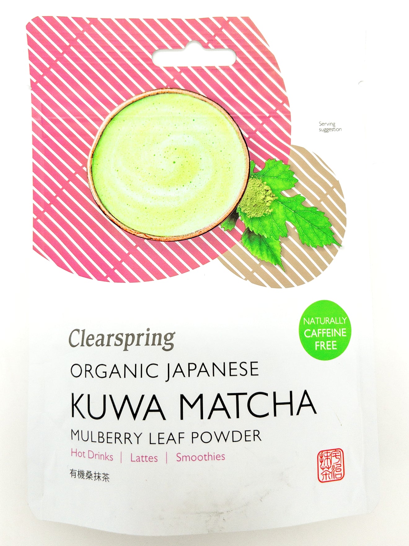 Kuwa matcha – Biologisch moerbeibladeren poeder – 40 g – Clearspring