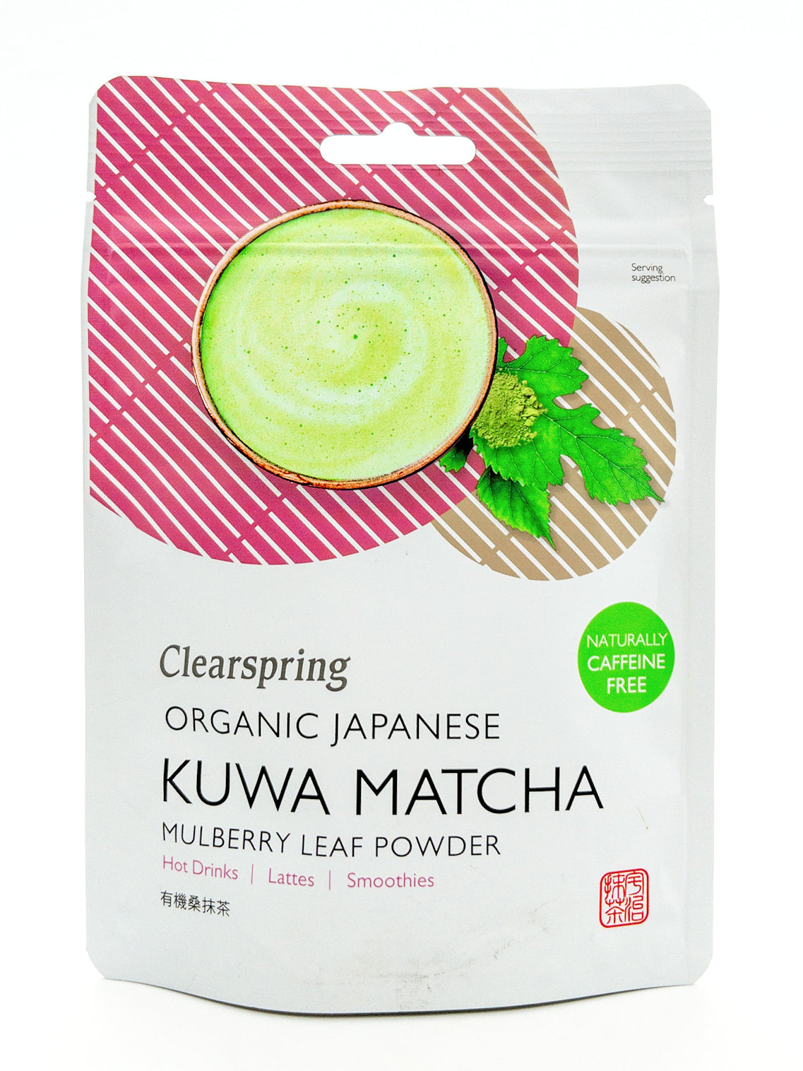 Kuwa matcha – Biologisch moerbeibladeren poeder – 40 g – Clearspring