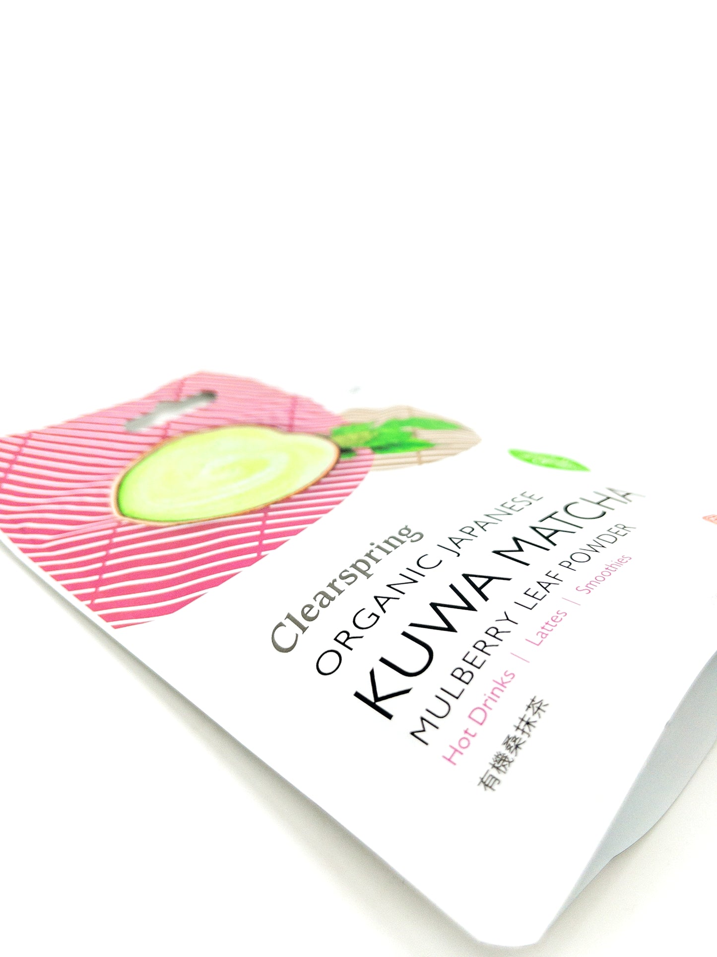 Kuwa matcha – Biologisch moerbeibladeren poeder – 40 g – Clearspring