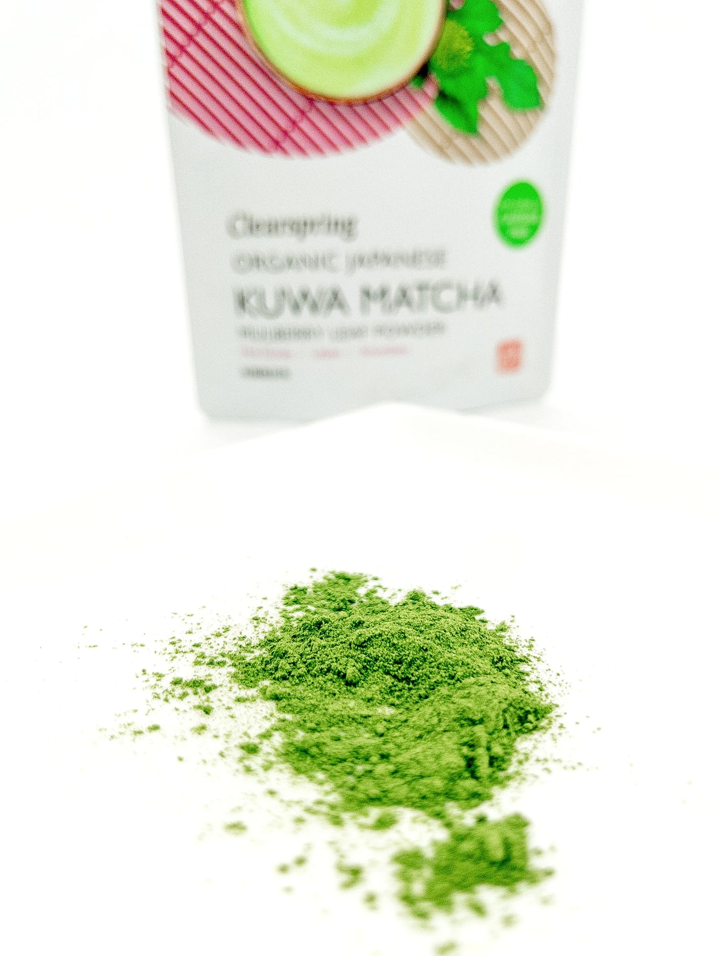 Kuwa matcha – Biologisch moerbeibladeren poeder – 40 g – Clearspring