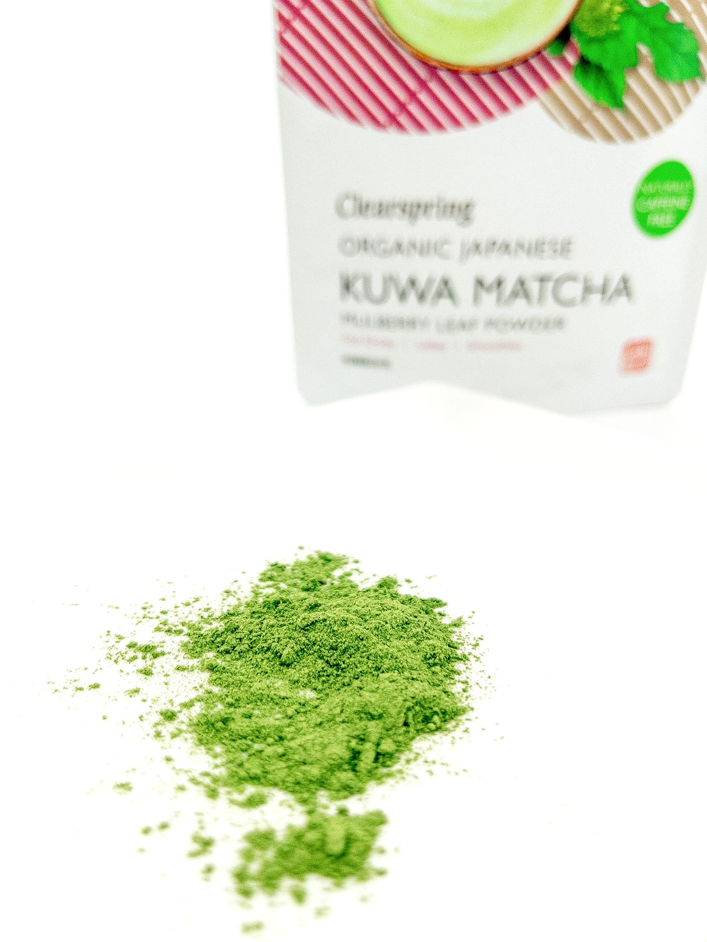 Kuwa matcha – Biologisch moerbeibladeren poeder – 40 g – Clearspring