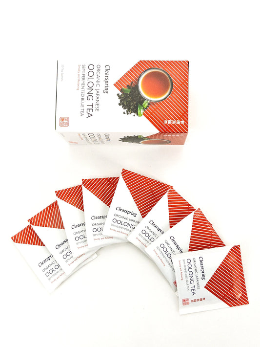 Oolong – Biologische thee – 20 zakjes x 1,8 g – Clearspring