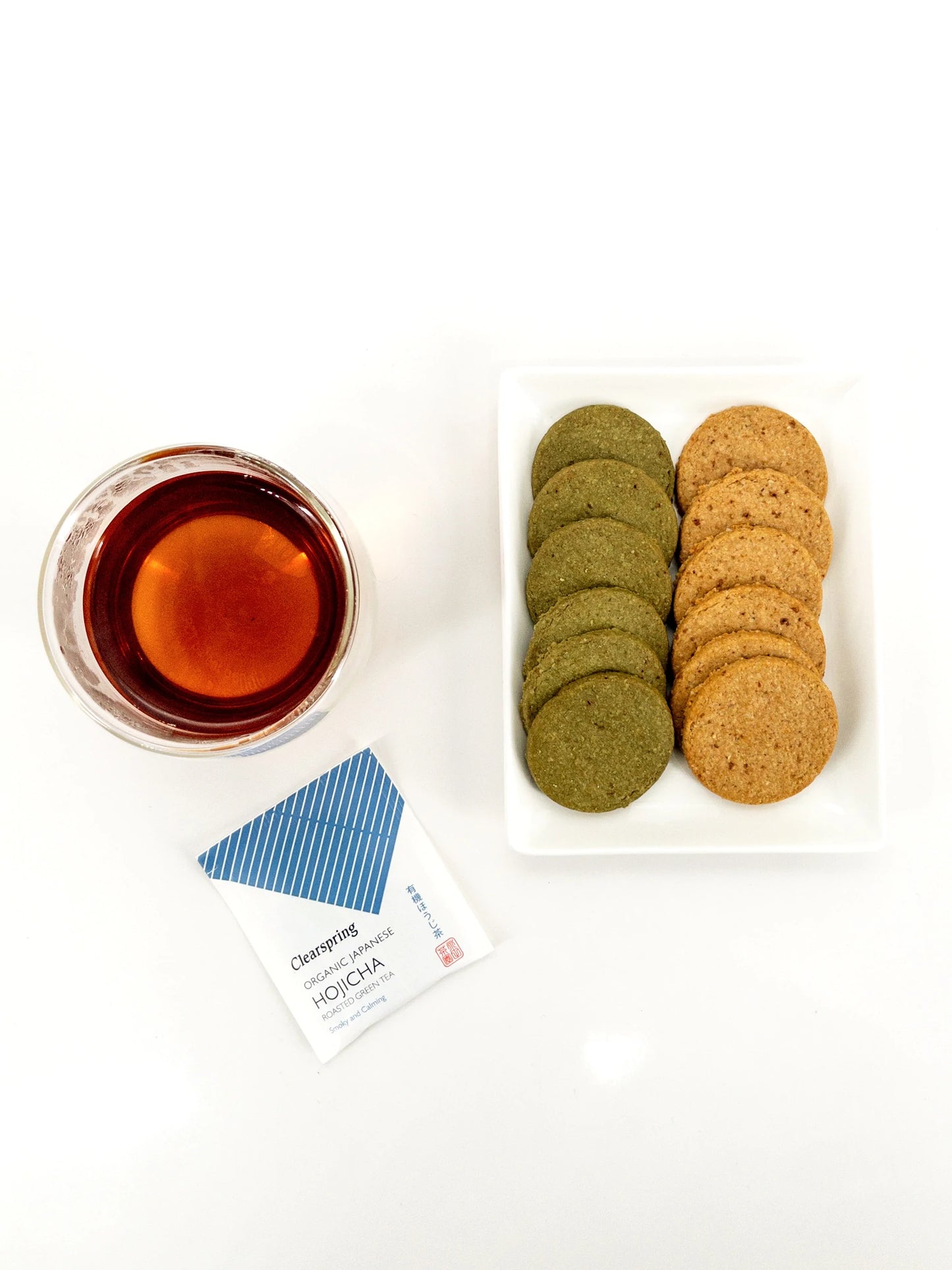 Hojicha – Biologische geroosterde groene thee – 20 zakjes x 1,8 g – Clearspring