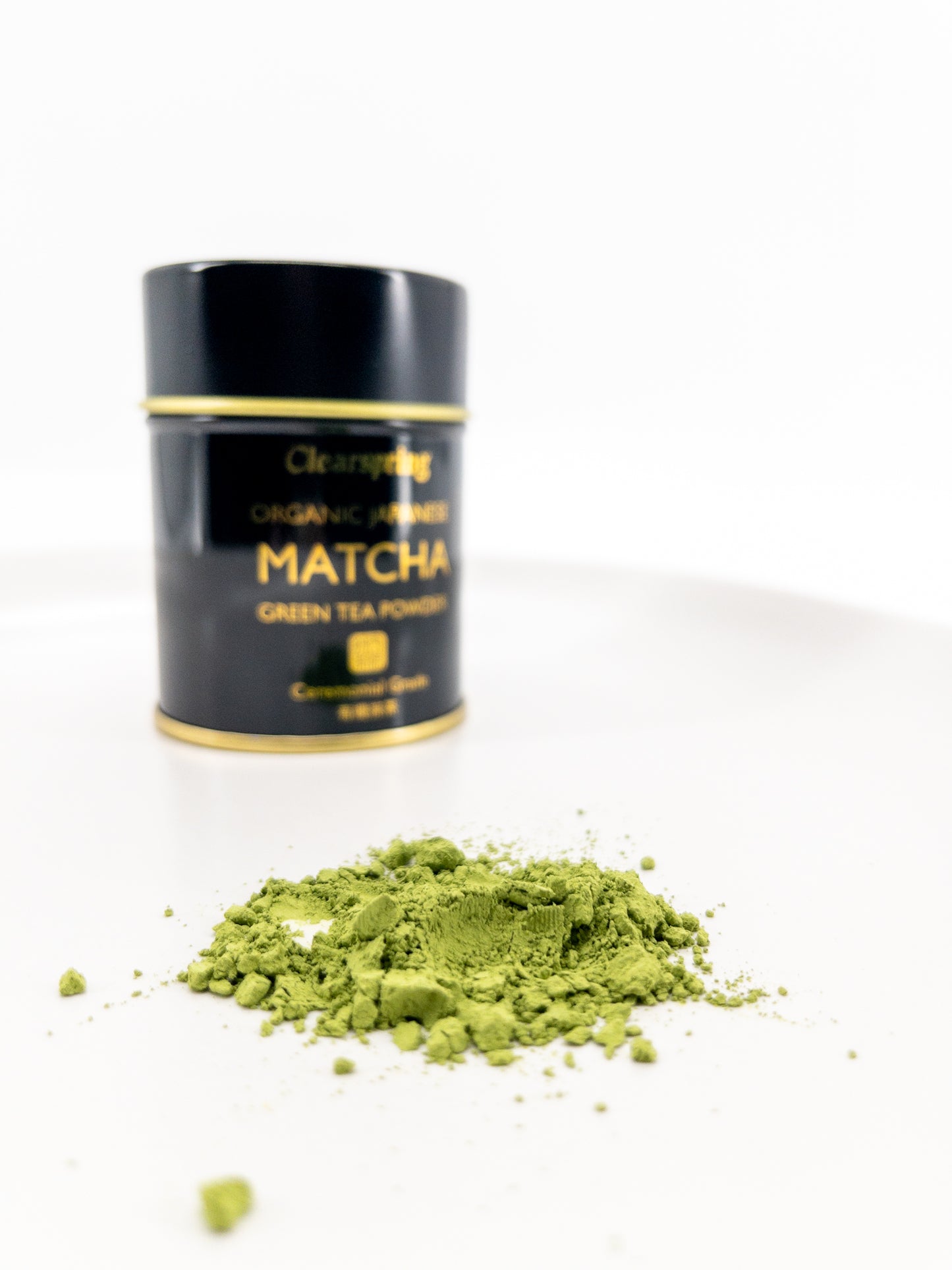 Matcha de ceremonie – Japanse groene theepoeder van uitzonderlijke kwaliteit, biologisch – 30 g – Clearspring
