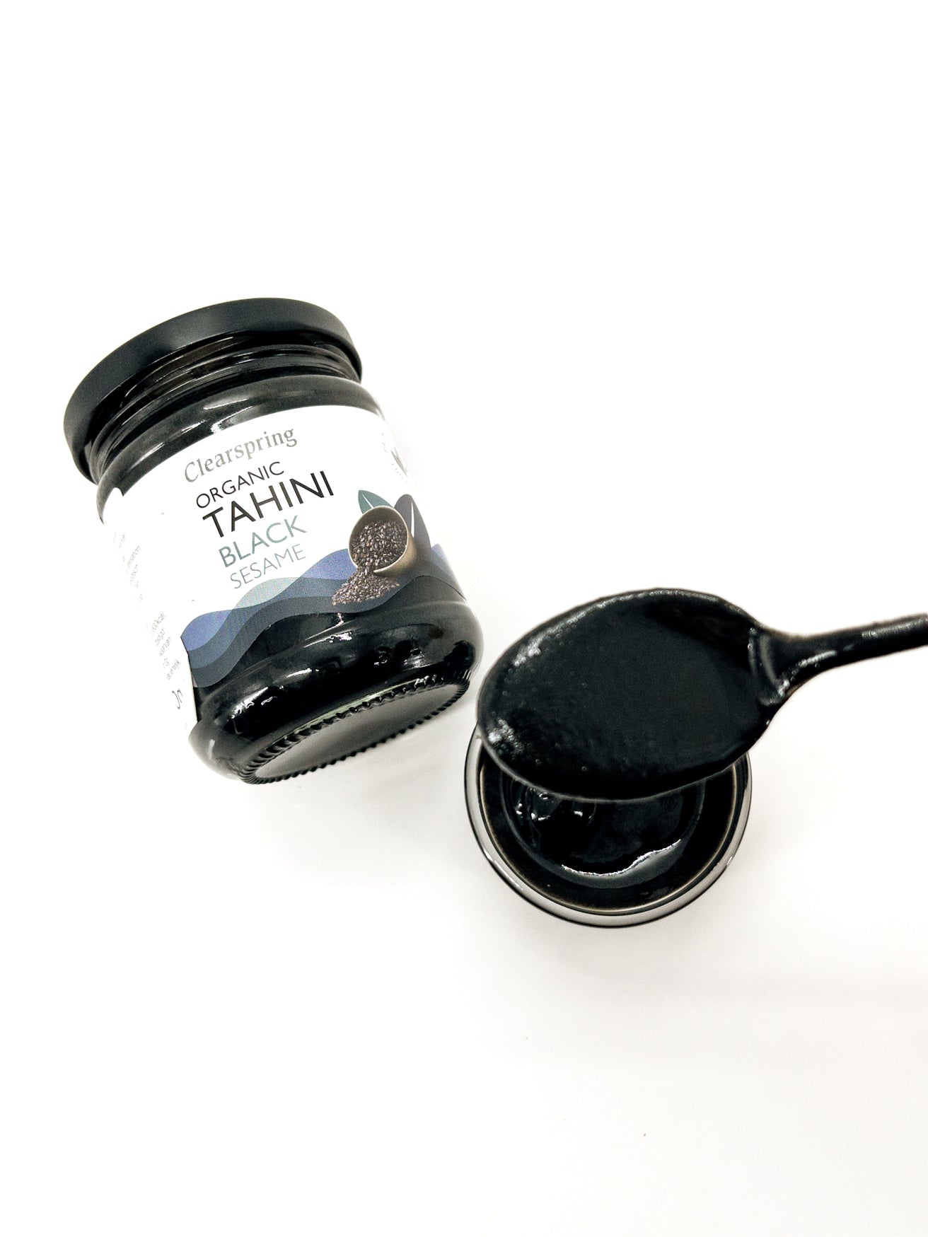 Kuro neri-goma – Biologische zwarte sesampasta – 170 g – Clearspring