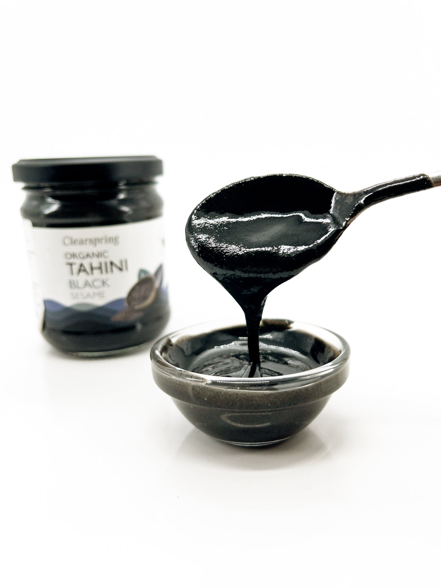 Kuro neri-goma – Biologische zwarte sesampasta – 170 g – Clearspring