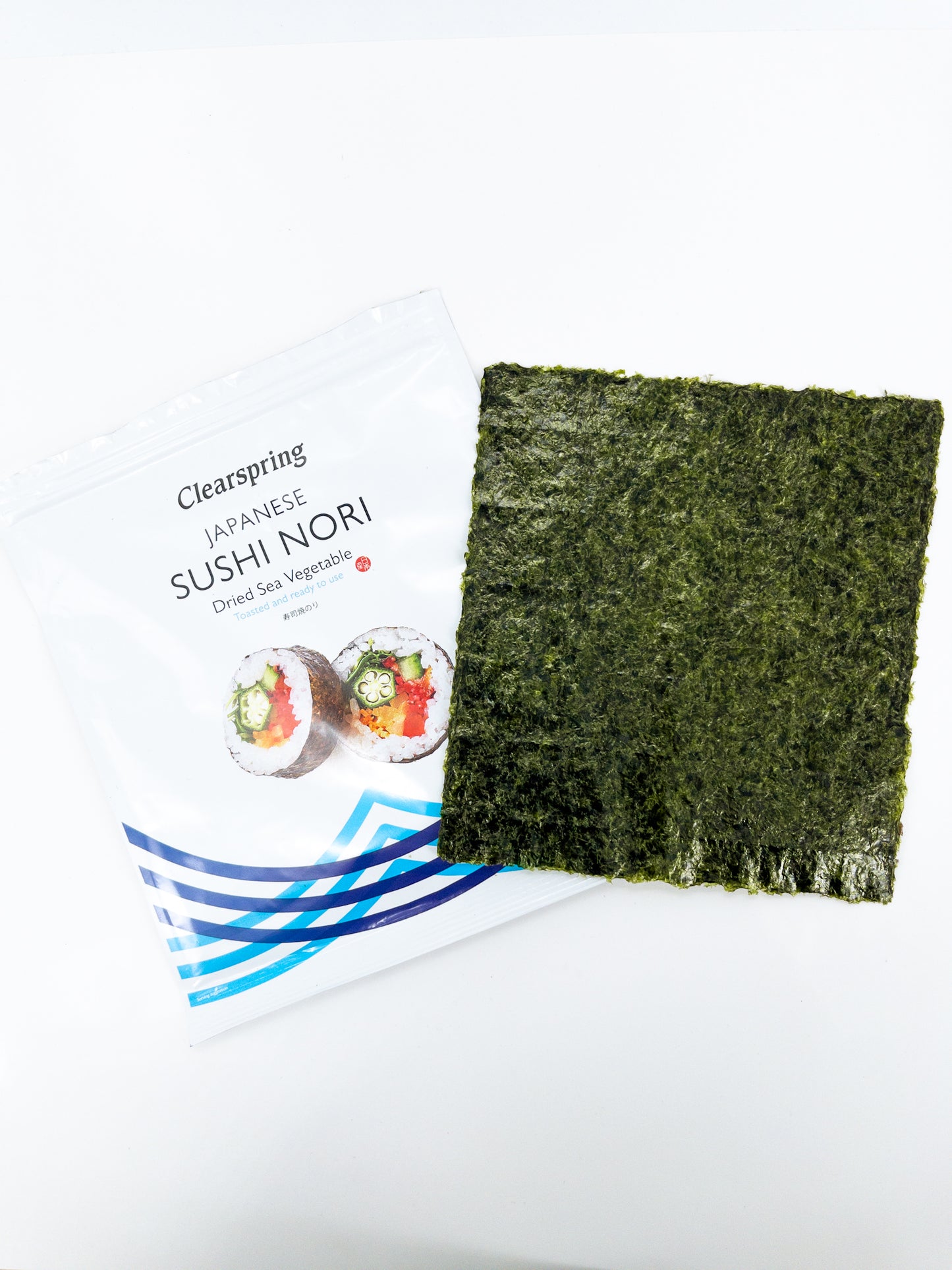 Sushi Nori – Zeewiervellen voor sushi – 17 g – Clearspring