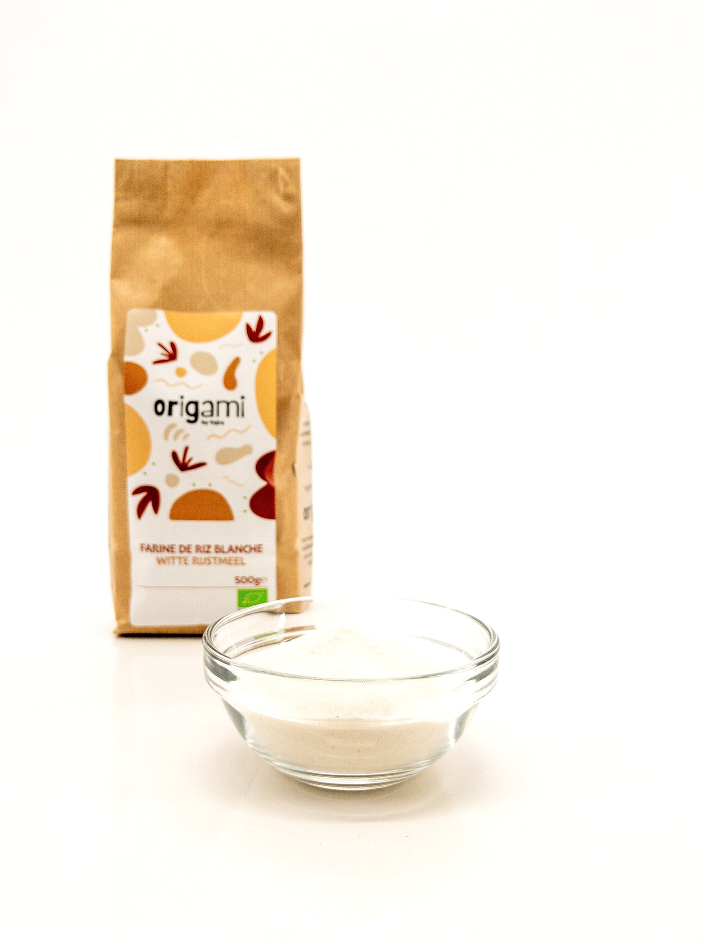 Biologische witte rijstbloem – 500 g – Origami