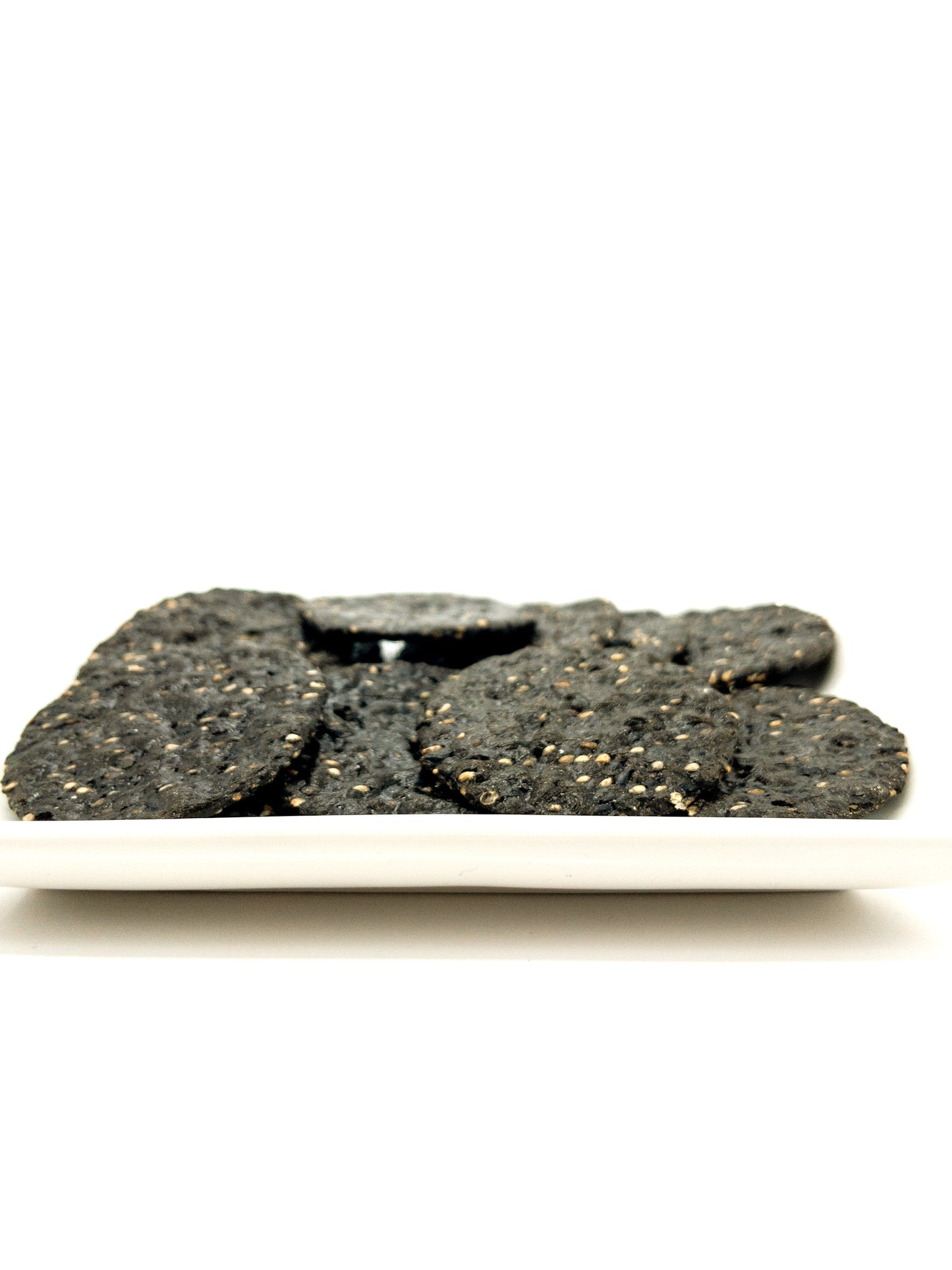 Senbei – Bio-Reiscracker mit schwarzem Sesam – 40 g – Clearspring