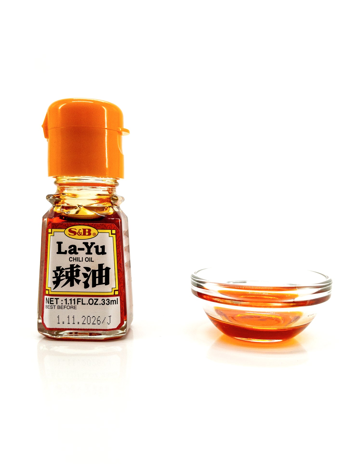 Rayu (Lāyu) – Pittige sesamolie – 33 ml – S&B