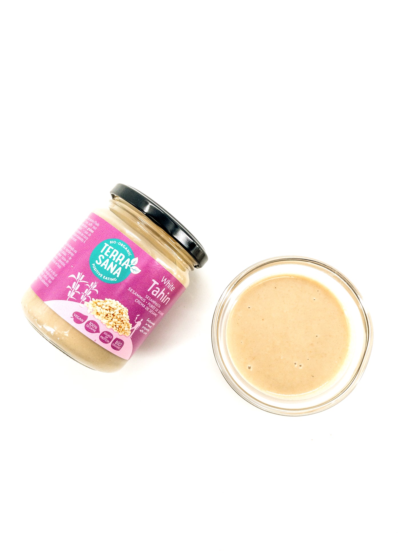 Shiro neri-goma – Biologische witte sesampasta – 250 g – Terrasana