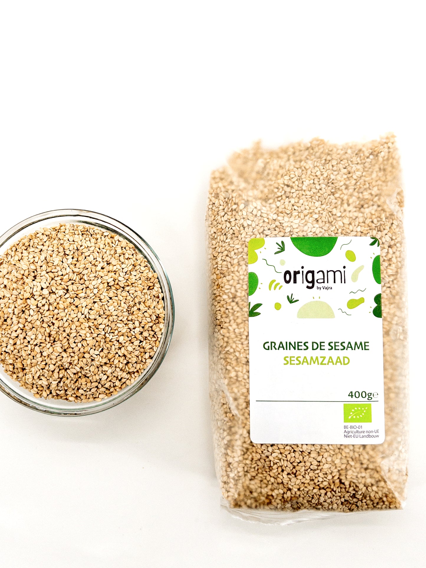 Goma - Biologische sesamzaadjes - 400 g - Origami