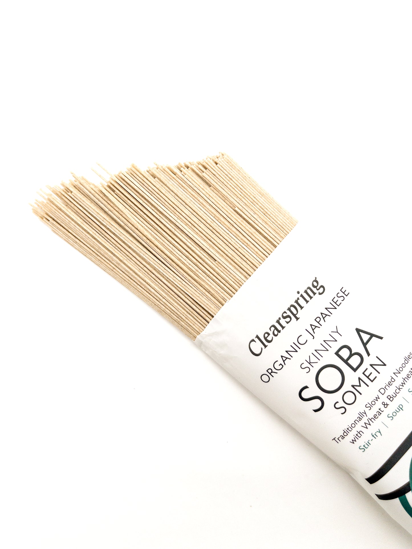 Soba Somen – Biologische fijne noedels van boekweit en tarwe – 200 g – Clearspring