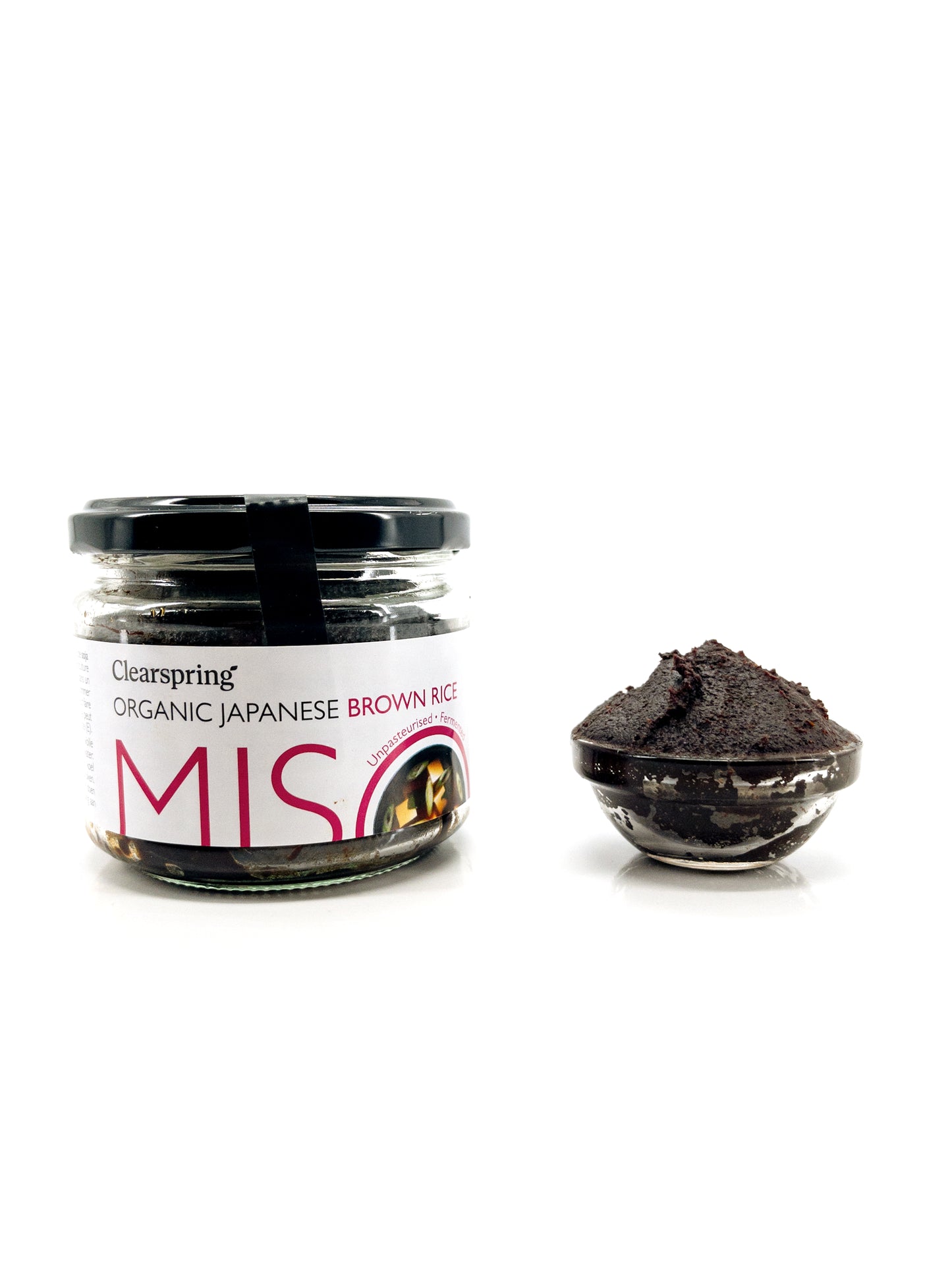 Nama Genmai Miso – Biologische ongepasteuriseerde volkorenrijstmiso – 300 g – Clearspring