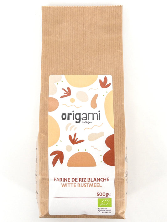 Sachet de 500gr de farine de riz blanche bio  | Épicerie en ligne Eat In Japan