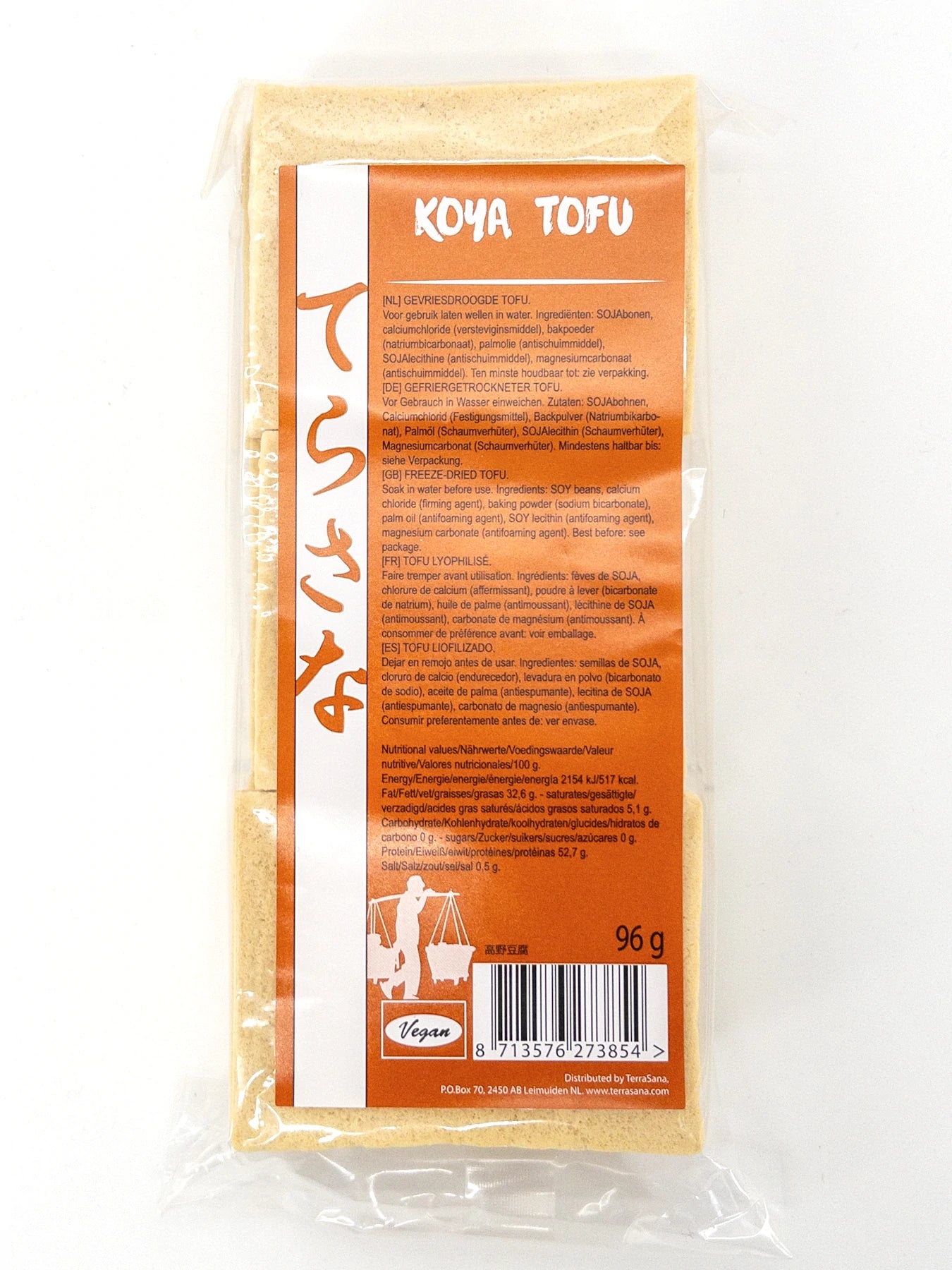 Koya-dōfu – Gedroogde tofu – 96 g – Terrasana