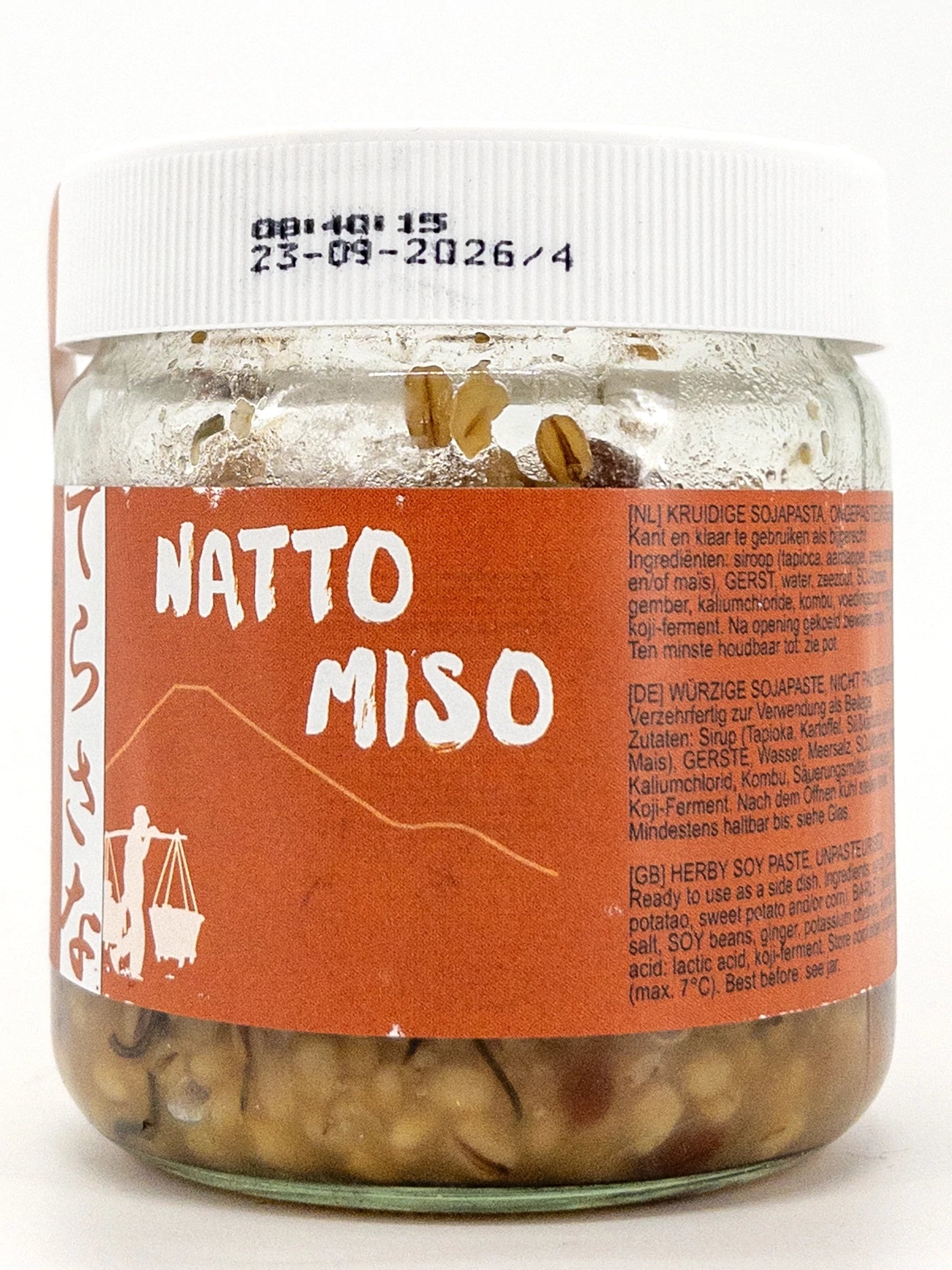 Miso de soja Natto – 300g de miso fermenté avec une saveur umami et des protéines végétales