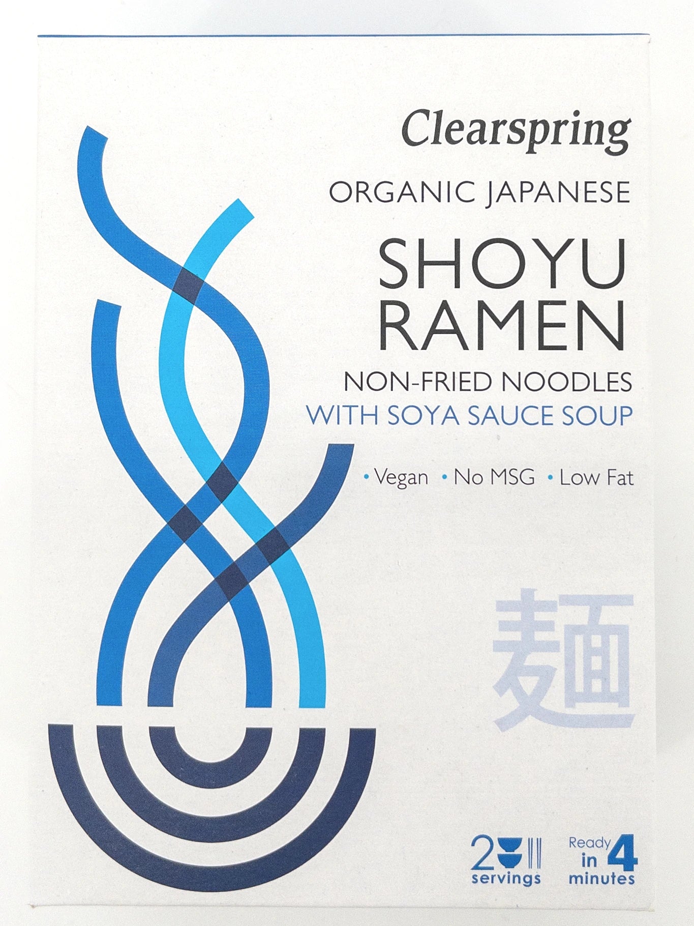 Boîte de 2 portions de ramen shoyu bio, Clearspring | Épicerie en ligne Eat In Japan