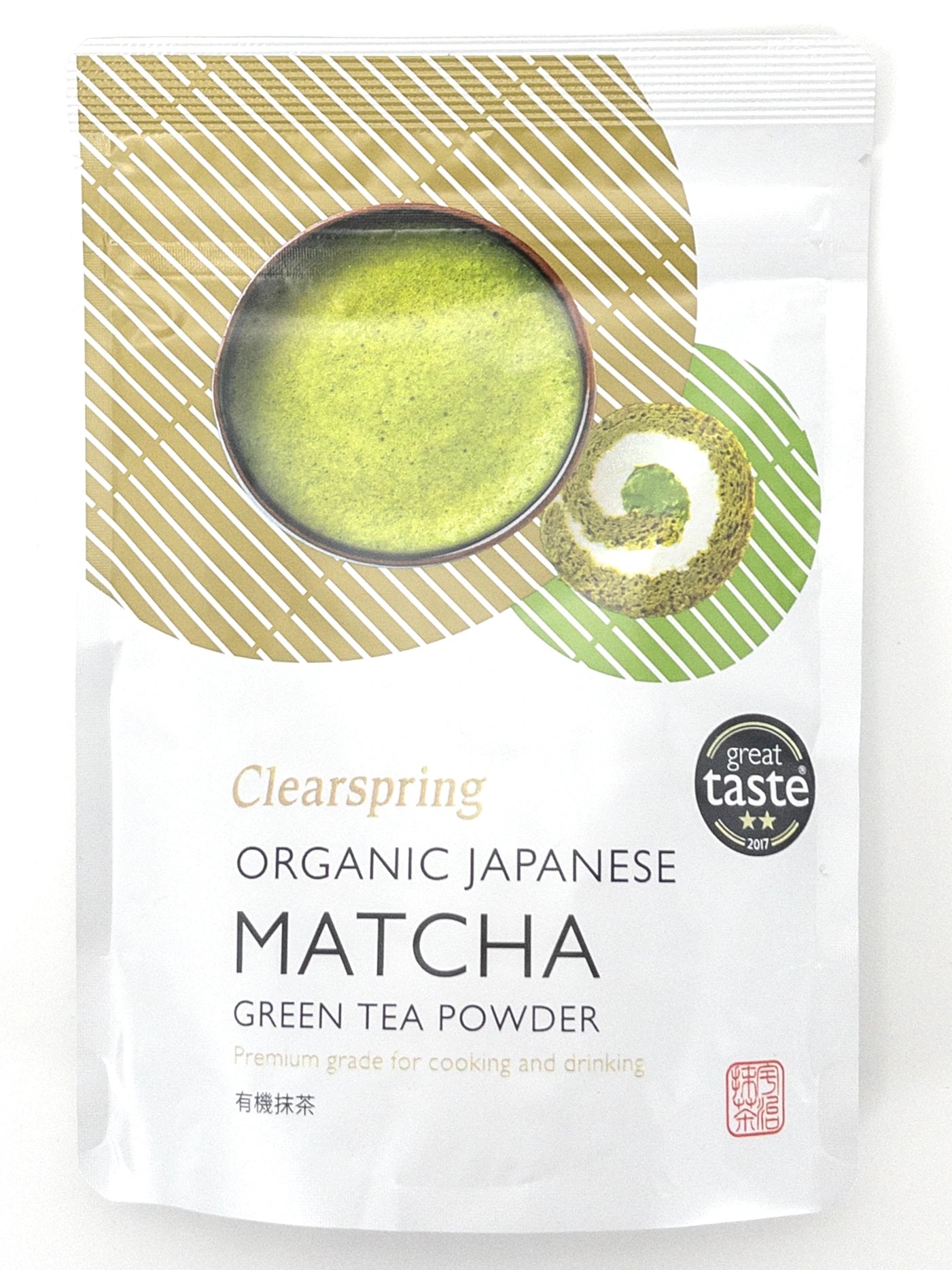 Thé matcha en poudre bio Clearspring sachet de 40g