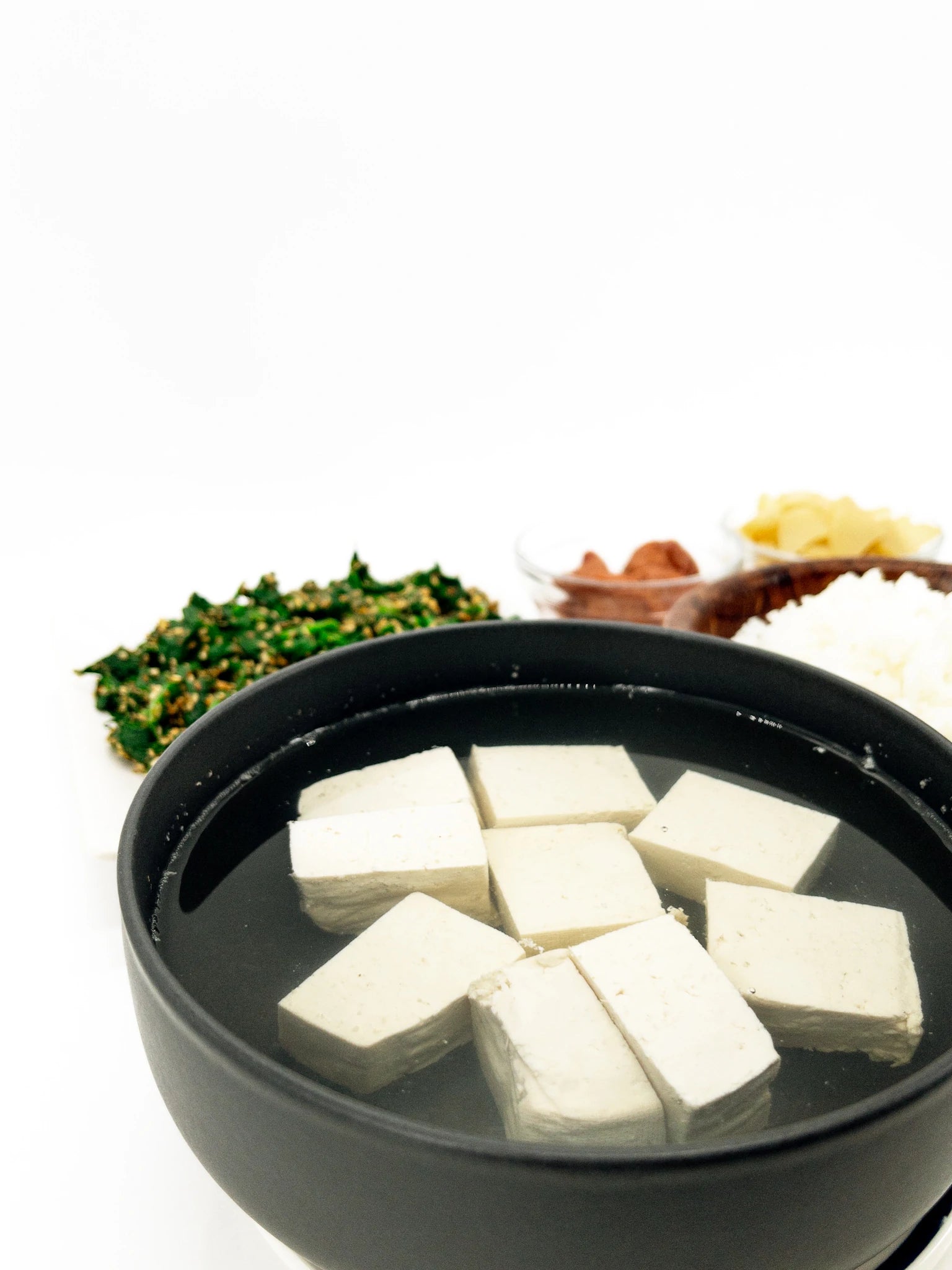 Yudōfu Tofu dans du bouillon d'algue kombu