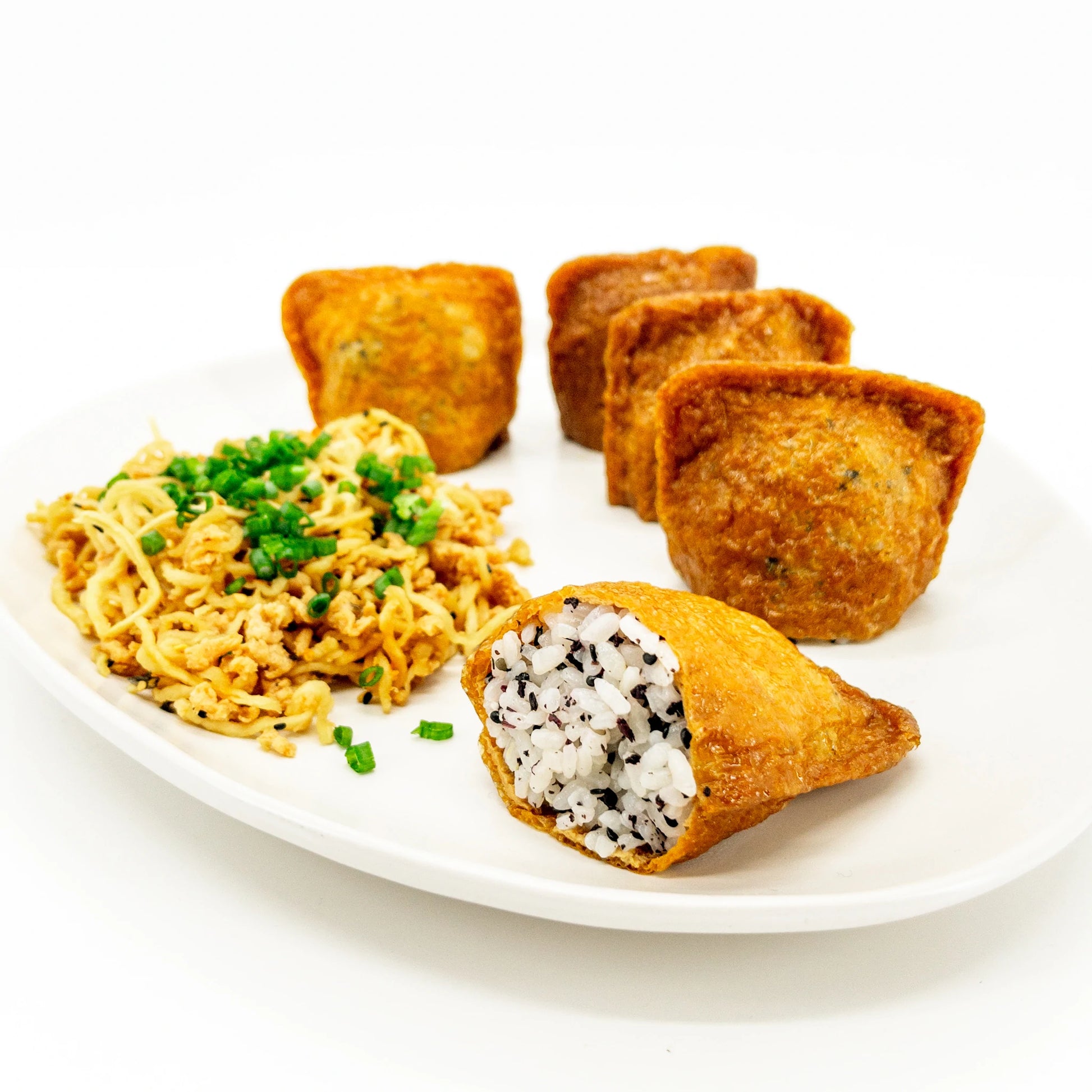 inarizushi farci au riz et yukari