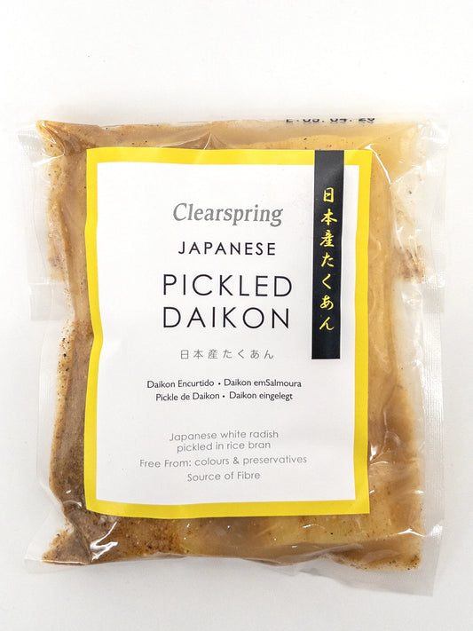 Takuan – Daikonradijs in pekel – 100 g – Clearspring