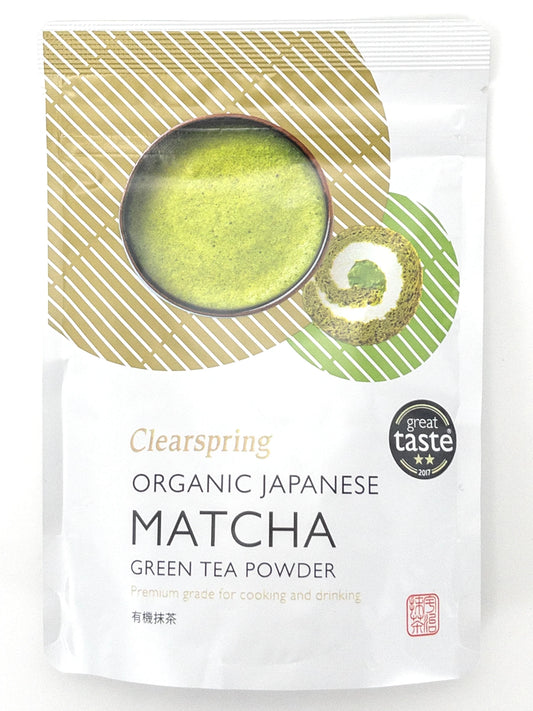 Matcha – Biologische groene thee van premiumkwaliteit – 40 g – Clearspring